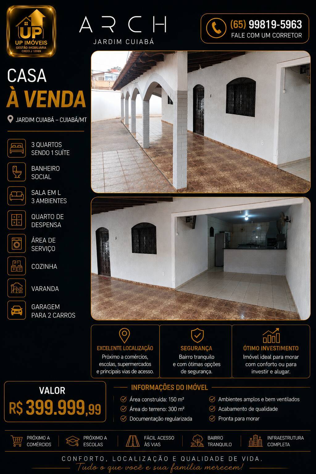 Casa, 3 quartos, 228 m² - Foto 2
