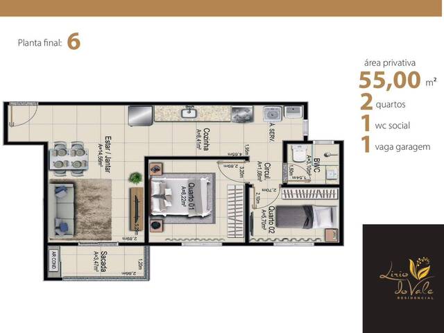 Apartamento para Venda em Cuiabá - 4